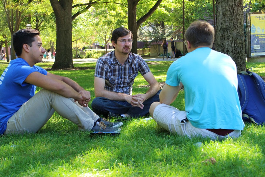 Picture: Tim's conversation with Brent where these dialogue tips came from.