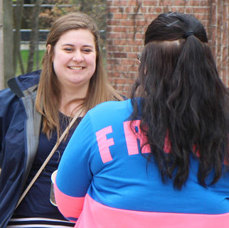 Rachel at outreach