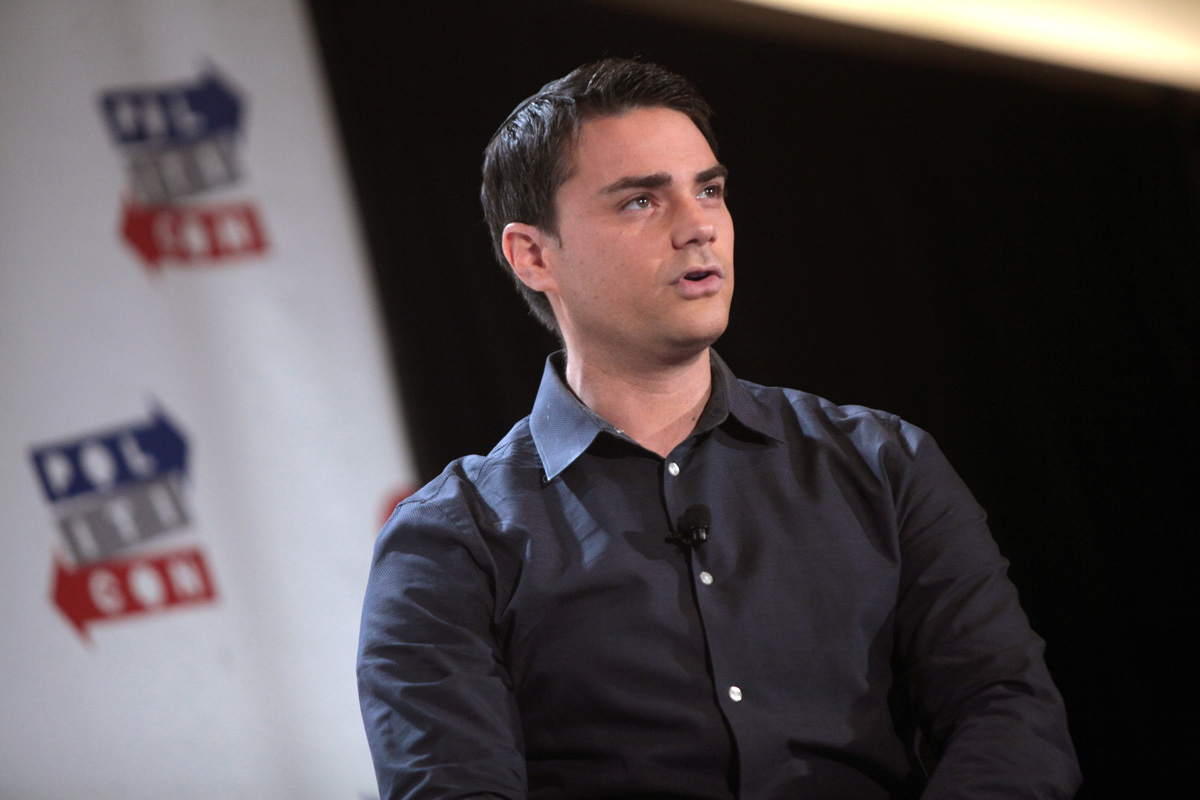 Ben Shapiro speaking in Pasadena.