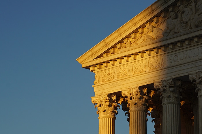 US Supreme Court building Dobbs Roe